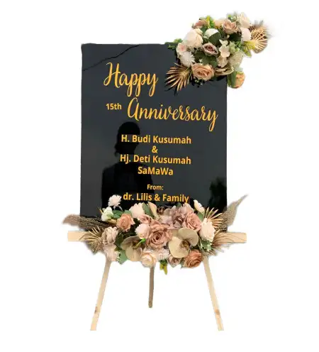 Papan Bunga Akrilik Kota Kulon